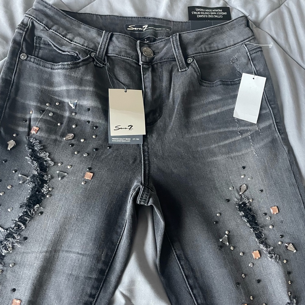 Seven7 black jeans